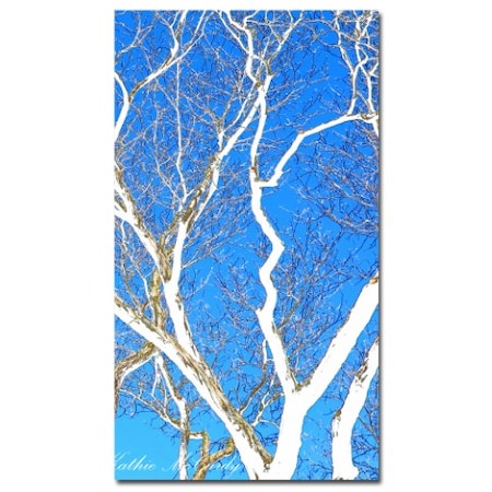 Kathier McCurdy 'Spring Tree' Canvas Art,18x32